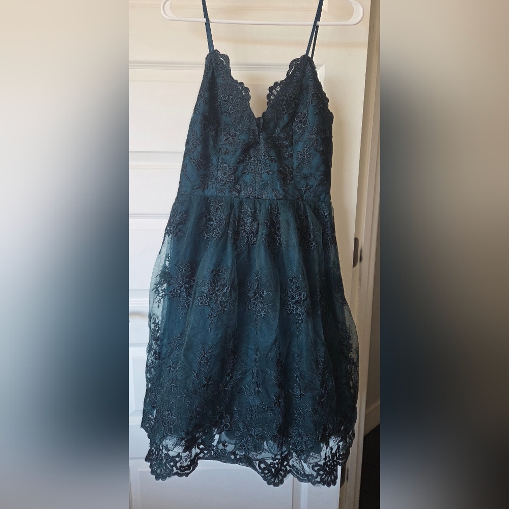 Elegant Floral Lace Skirt